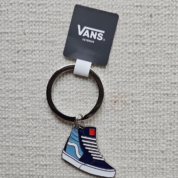 Vans Navy and Light Blue Sneaker Keychain - Picture 10 of 10